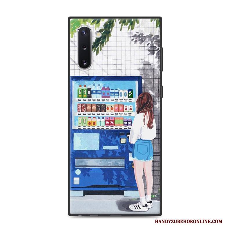 Hülle Samsung Galaxy Note 10 Schutz Handyhüllen Einfach, Case Samsung Galaxy Note 10 Wind Gelb