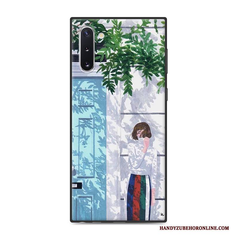 Hülle Samsung Galaxy Note 10 Schutz Handyhüllen Einfach, Case Samsung Galaxy Note 10 Wind Gelb