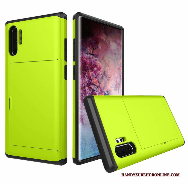 Hülle Samsung Galaxy Note 10+ Schutz Weiß Handyhüllen, Case Samsung Galaxy Note 10+ Karte