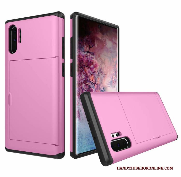 Hülle Samsung Galaxy Note 10+ Schutz Weiß Handyhüllen, Case Samsung Galaxy Note 10+ Karte