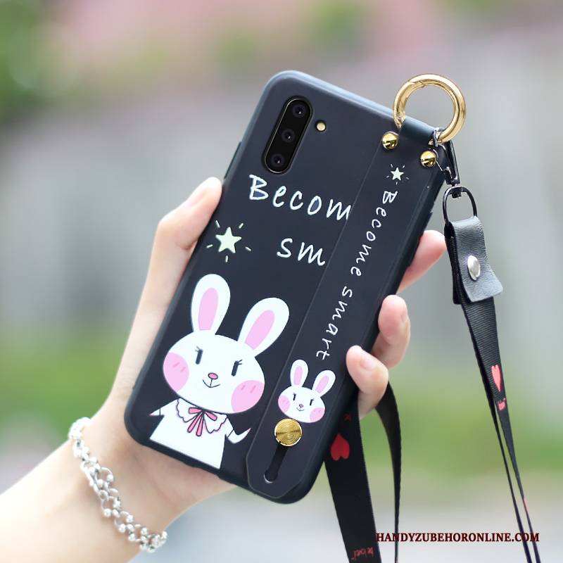 Hülle Samsung Galaxy Note 10 Taschen Persönlichkeit Handyhüllen, Case Samsung Galaxy Note 10 Karikatur Rosa Anti-sturz