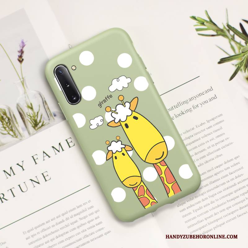 Hülle Samsung Galaxy Note 10 Weiche Handyhüllen Super Süß, Case Samsung Galaxy Note 10 Karikatur Nette Schlank