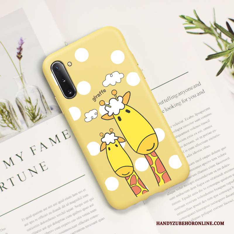 Hülle Samsung Galaxy Note 10 Weiche Handyhüllen Super Süß, Case Samsung Galaxy Note 10 Karikatur Nette Schlank