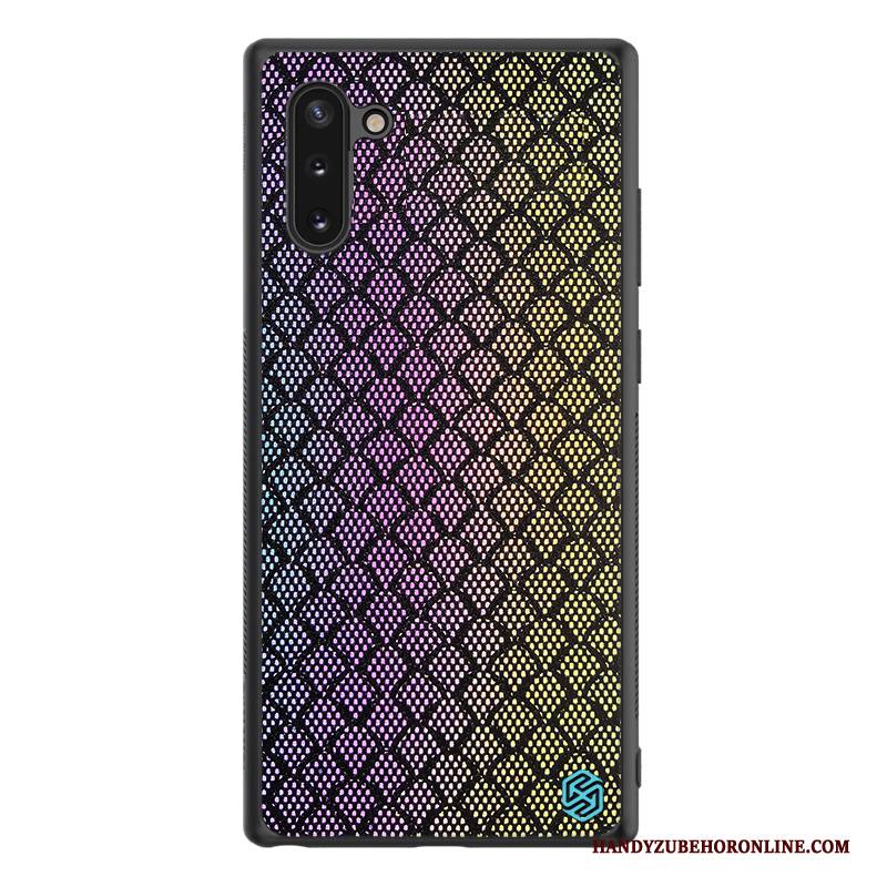 Hülle Samsung Galaxy Note 10 Weiche Rutschfest Farbe, Case Samsung Galaxy Note 10 Schutz Netz Handyhüllen