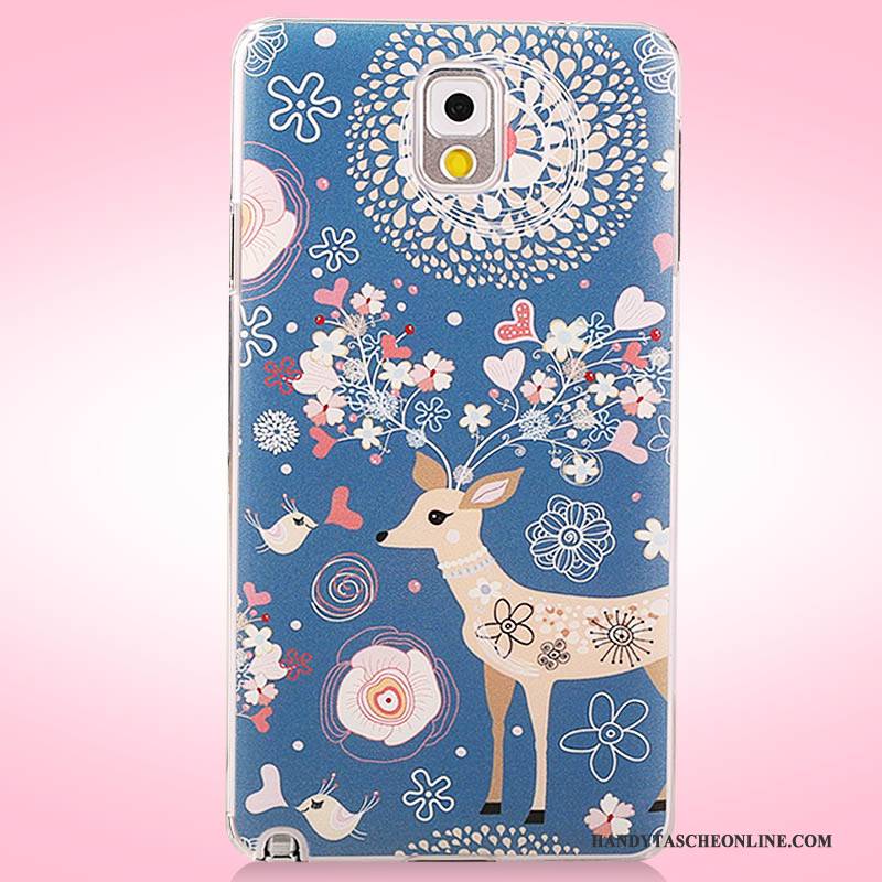 Hülle Samsung Galaxy Note 3 Gemalt Rosa Nubuck, Case Samsung Galaxy Note 3 Schutz