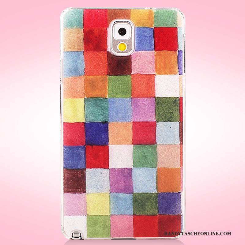 Hülle Samsung Galaxy Note 3 Gemalt Rosa Nubuck, Case Samsung Galaxy Note 3 Schutz