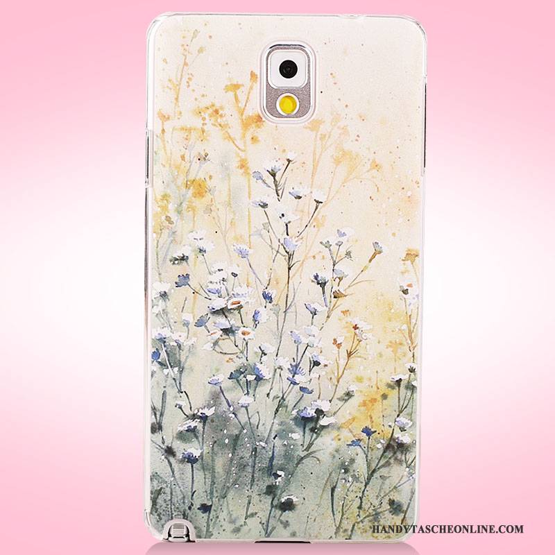 Hülle Samsung Galaxy Note 3 Gemalt Rosa Nubuck, Case Samsung Galaxy Note 3 Schutz