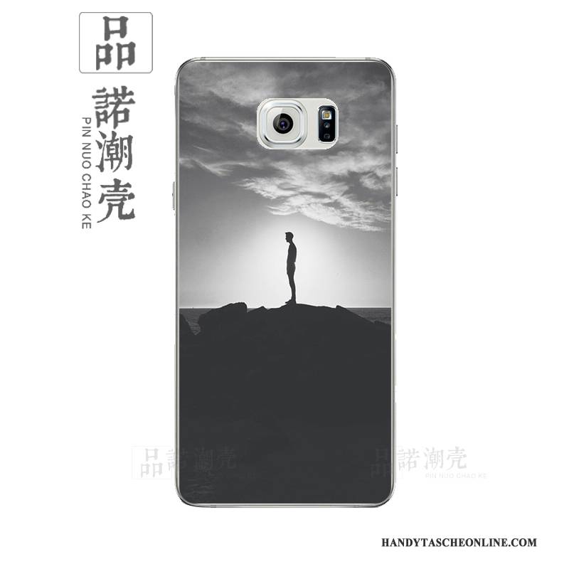 Hülle Samsung Galaxy Note 3 Kreativ Grau Kunst, Case Samsung Galaxy Note 3 Weiche Nubuck Landschaft