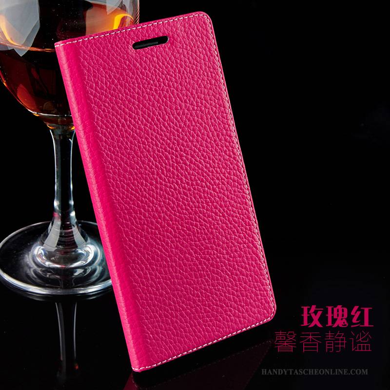 Hülle Samsung Galaxy Note 3 Leder Handyhüllen Mini, Case Samsung Galaxy Note 3 Lederhülle Rosa