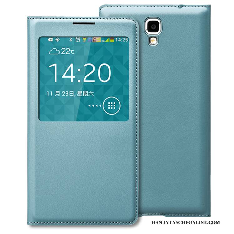 Hülle Samsung Galaxy Note 3 Leder Lila Handyhüllen, Case Samsung Galaxy Note 3 Schutz Mini