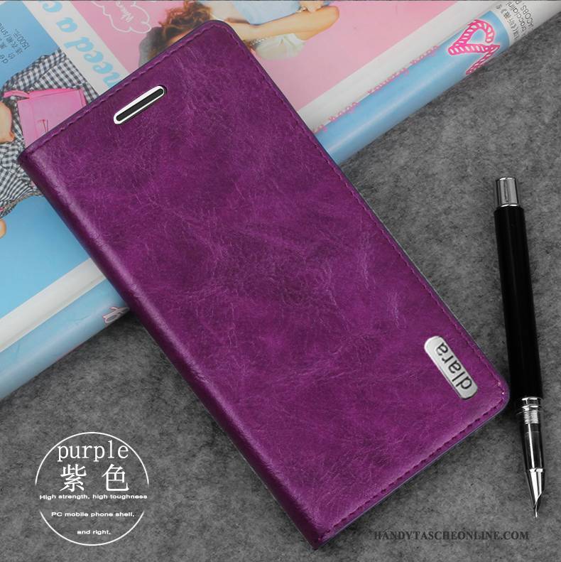 Hülle Samsung Galaxy Note 3 Lederhülle Rot Handyhüllen, Case Samsung Galaxy Note 3 Schutz