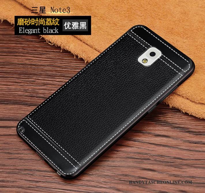 Hülle Samsung Galaxy Note 3 Weiche Anti-sturz Rot, Case Samsung Galaxy Note 3 Schutz Neu Schwarz