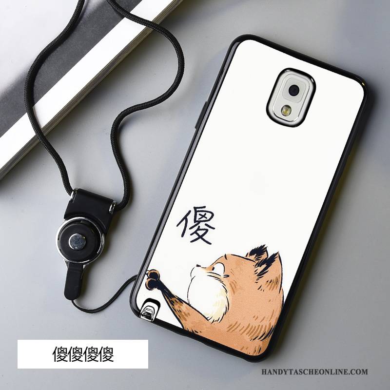 Hülle Samsung Galaxy Note 3 Weiche Handyhüllen Anti-sturz, Case Samsung Galaxy Note 3 Karikatur Hängende Verzierungen Trend