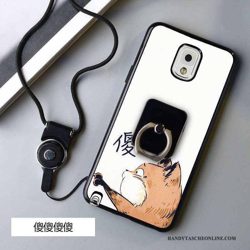 Hülle Samsung Galaxy Note 3 Weiche Handyhüllen Anti-sturz, Case Samsung Galaxy Note 3 Karikatur Hängende Verzierungen Trend