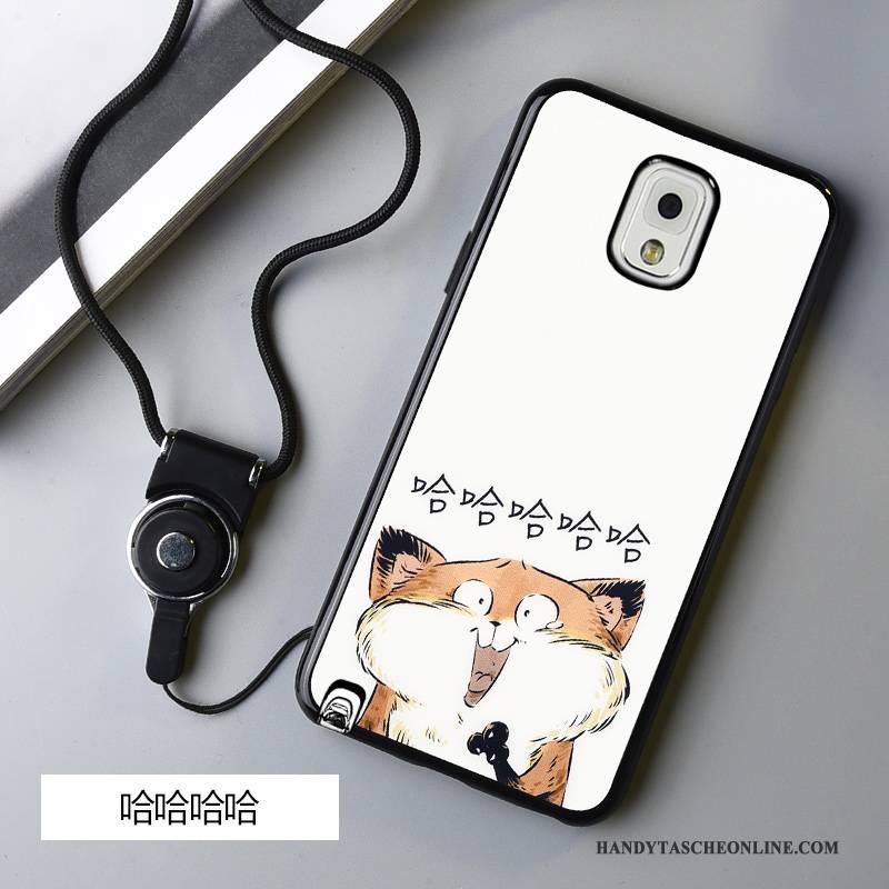 Hülle Samsung Galaxy Note 3 Weiche Handyhüllen Anti-sturz, Case Samsung Galaxy Note 3 Karikatur Hängende Verzierungen Trend