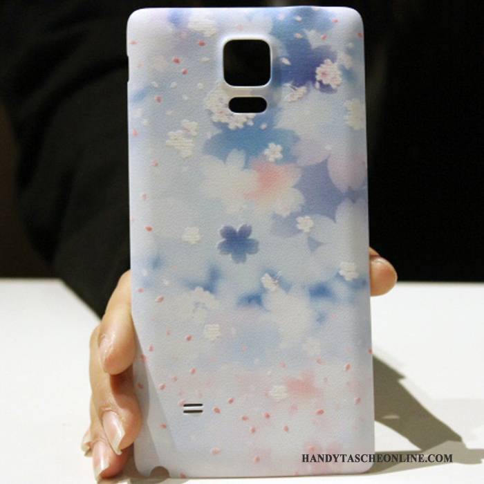 Hülle Samsung Galaxy Note 4 Kreativ Nette Schwarz, Case Samsung Galaxy Note 4 Karikatur Handyhüllen Hintere Abdeckung