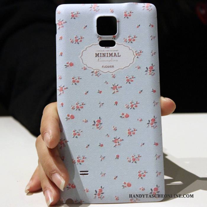 Hülle Samsung Galaxy Note 4 Kreativ Nette Schwarz, Case Samsung Galaxy Note 4 Karikatur Handyhüllen Hintere Abdeckung