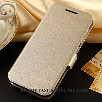 Hülle Samsung Galaxy Note 4 Lederhülle Gold Business, Case Samsung Galaxy Note 4 Schutz