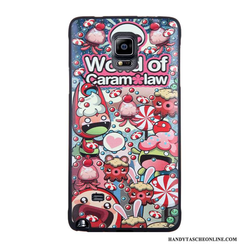 Hülle Samsung Galaxy Note 4 Schutz Handyhüllen Membran, Case Samsung Galaxy Note 4 Farbe Temperieren