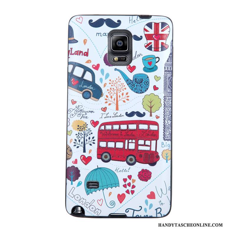 Hülle Samsung Galaxy Note 4 Schutz Handyhüllen Membran, Case Samsung Galaxy Note 4 Farbe Temperieren