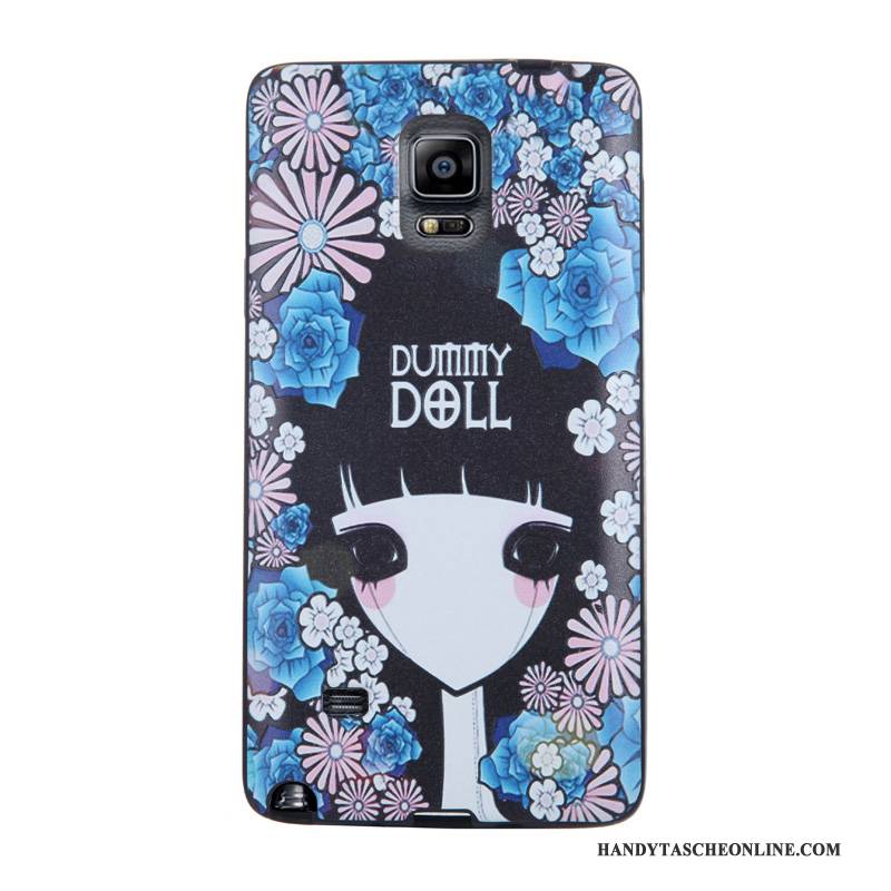 Hülle Samsung Galaxy Note 4 Schutz Handyhüllen Membran, Case Samsung Galaxy Note 4 Farbe Temperieren