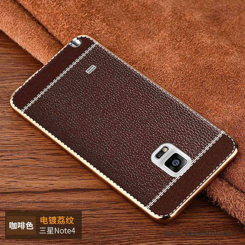 Hülle Samsung Galaxy Note 4 Schutz Handyhüllen Trend, Case Samsung Galaxy Note 4 Farbe Anti-sturz Persönlichkeit