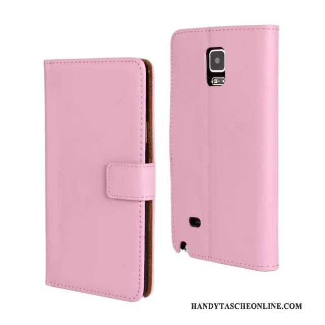 Hülle Samsung Galaxy Note 4 Schutz Lila Persönlichkeit, Case Samsung Galaxy Note 4 Halterung Handyhüllen