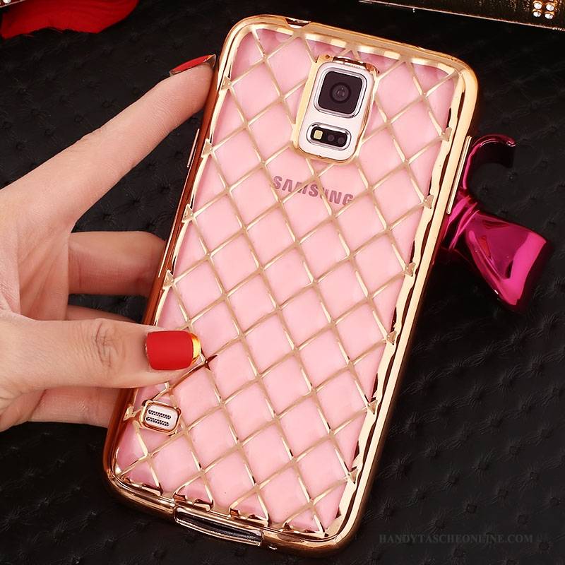 Hülle Samsung Galaxy Note 4 Schutz Ring Rosa, Case Samsung Galaxy Note 4 Weiche Schlank