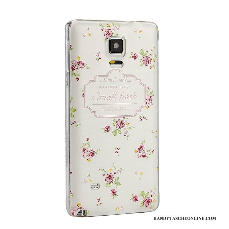 Hülle Samsung Galaxy Note 4 Silikon Gelb Handyhüllen, Case Samsung Galaxy Note 4 Schutz