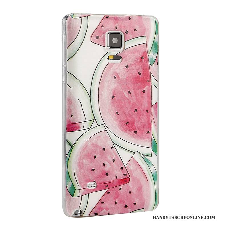 Hülle Samsung Galaxy Note 4 Silikon Gelb Handyhüllen, Case Samsung Galaxy Note 4 Schutz