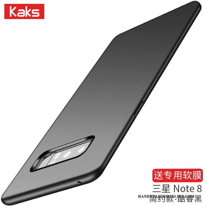 Hülle Samsung Galaxy Note 4 Taschen Nubuck Handyhüllen, Case Samsung Galaxy Note 4 Schutz Schlank Schwarz