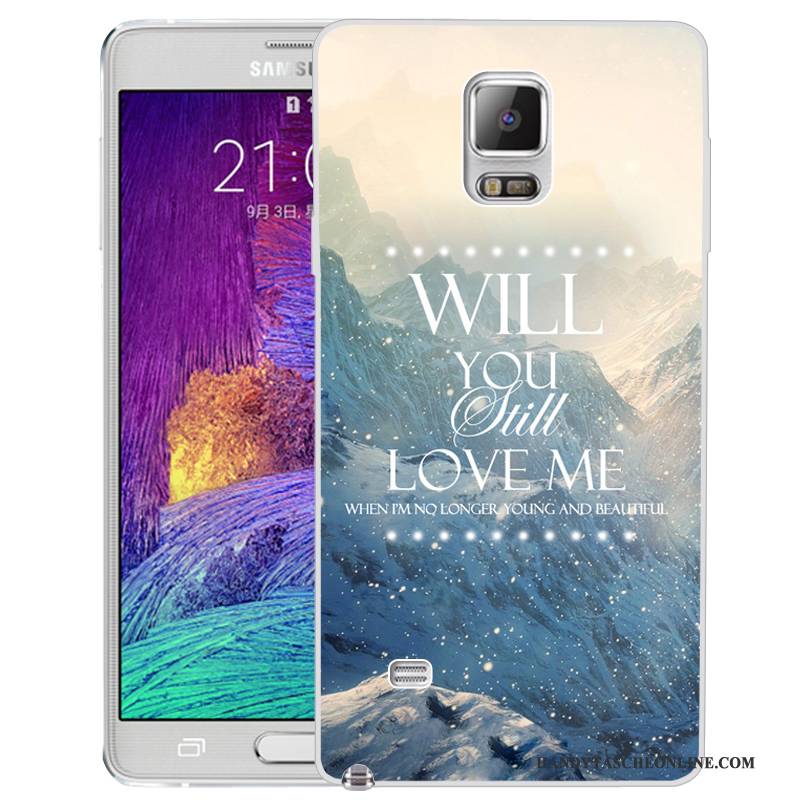 Hülle Samsung Galaxy Note 4 Weiche Handyhüllen, Case Samsung Galaxy Note 4 Gemalt