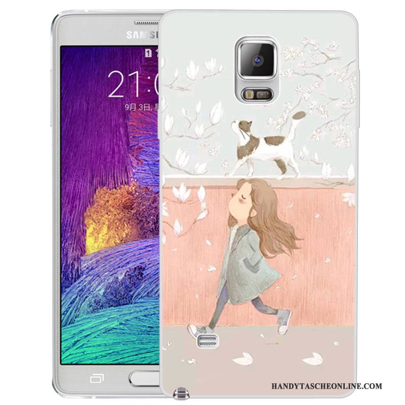 Hülle Samsung Galaxy Note 4 Weiche Handyhüllen, Case Samsung Galaxy Note 4 Gemalt