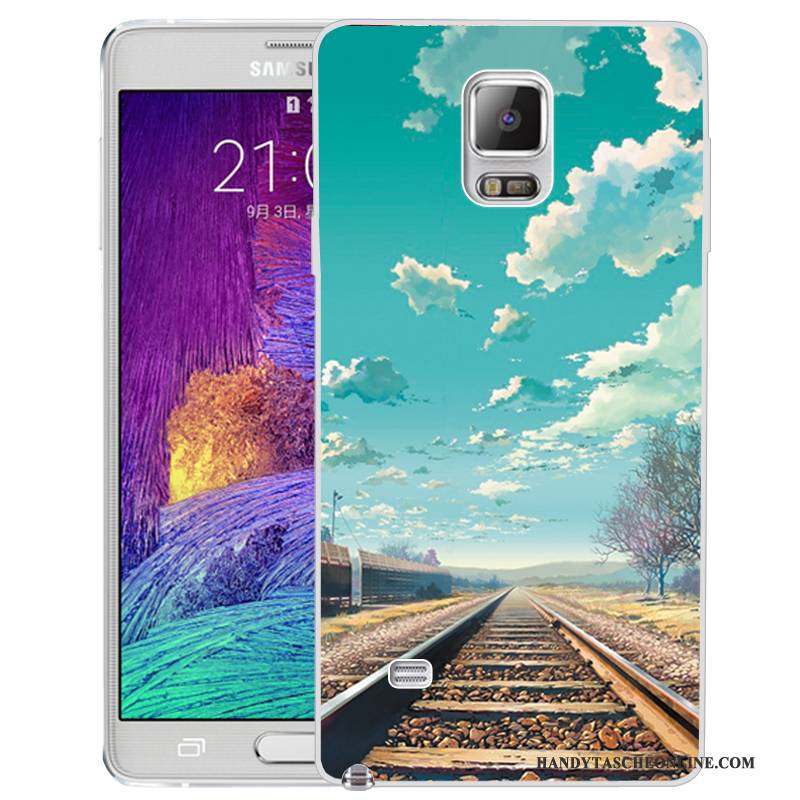 Hülle Samsung Galaxy Note 4 Weiche Handyhüllen, Case Samsung Galaxy Note 4 Gemalt