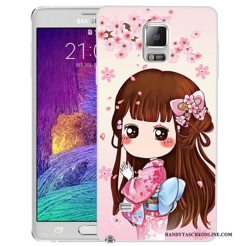 Hülle Samsung Galaxy Note 4 Weiche Handyhüllen, Case Samsung Galaxy Note 4 Gemalt