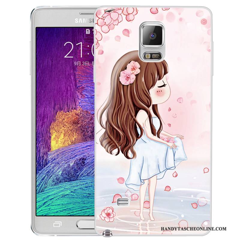 Hülle Samsung Galaxy Note 4 Weiche Handyhüllen, Case Samsung Galaxy Note 4 Gemalt