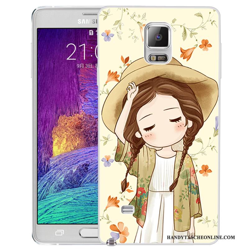 Hülle Samsung Galaxy Note 4 Weiche Handyhüllen, Case Samsung Galaxy Note 4 Gemalt