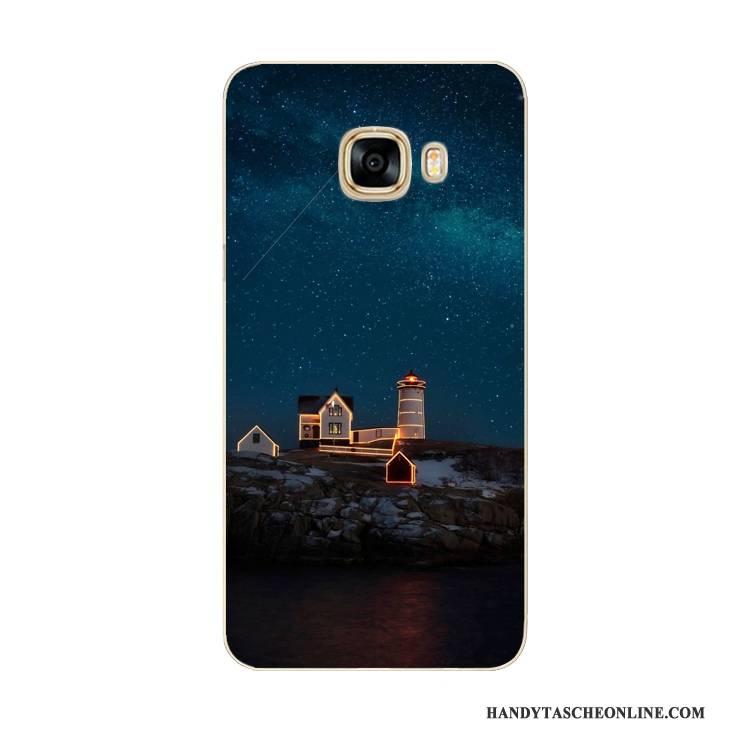 Hülle Samsung Galaxy Note 4 Weiche Schön Lila, Case Samsung Galaxy Note 4 Taschen Handyhüllen Landschaft