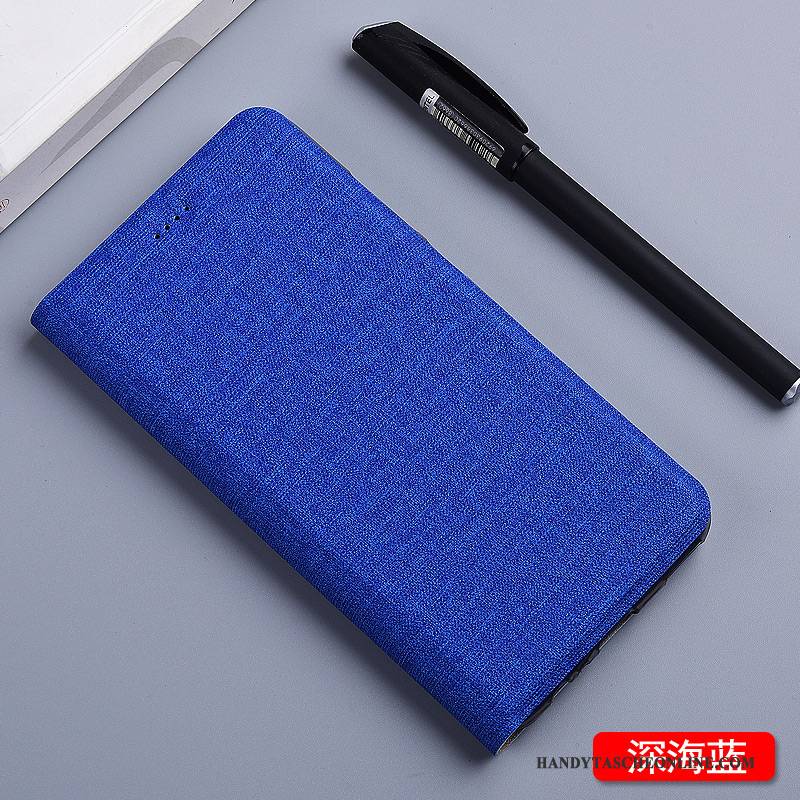 Hülle Samsung Galaxy Note 5 Folio Anti-sturz Blau, Case Samsung Galaxy Note 5 Schutz Handyhüllen Baumwolle Und Leinen