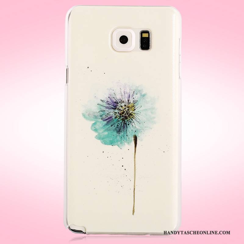 Hülle Samsung Galaxy Note 5 Gemalt Neu Nubuck, Case Samsung Galaxy Note 5 Schutz Handyhüllen Grün