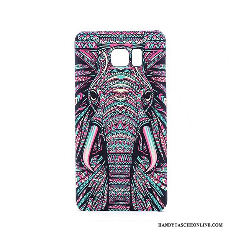 Hülle Samsung Galaxy Note 5 Prägung Handyhüllen Trend, Case Samsung Galaxy Note 5 Farbe Tier Nubuck