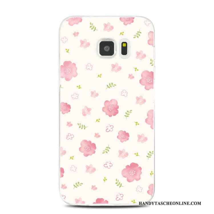 Hülle Samsung Galaxy Note 5 Prägung Spitze Rosa, Case Samsung Galaxy Note 5 Taschen Handyhüllen