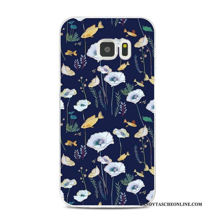 Hülle Samsung Galaxy Note 5 Silikon Blumen Mini, Case Samsung Galaxy Note 5 Weiche Handyhüllen Grün