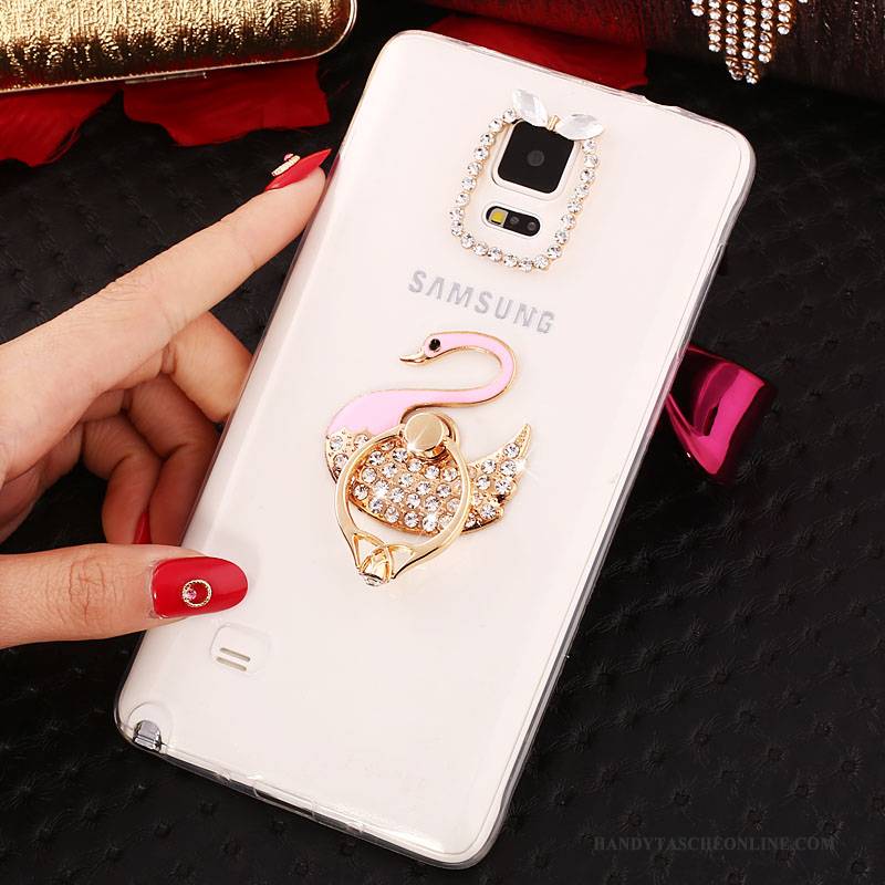 Hülle Samsung Galaxy Note 5 Strass Weiß, Case Samsung Galaxy Note 5 Schutz