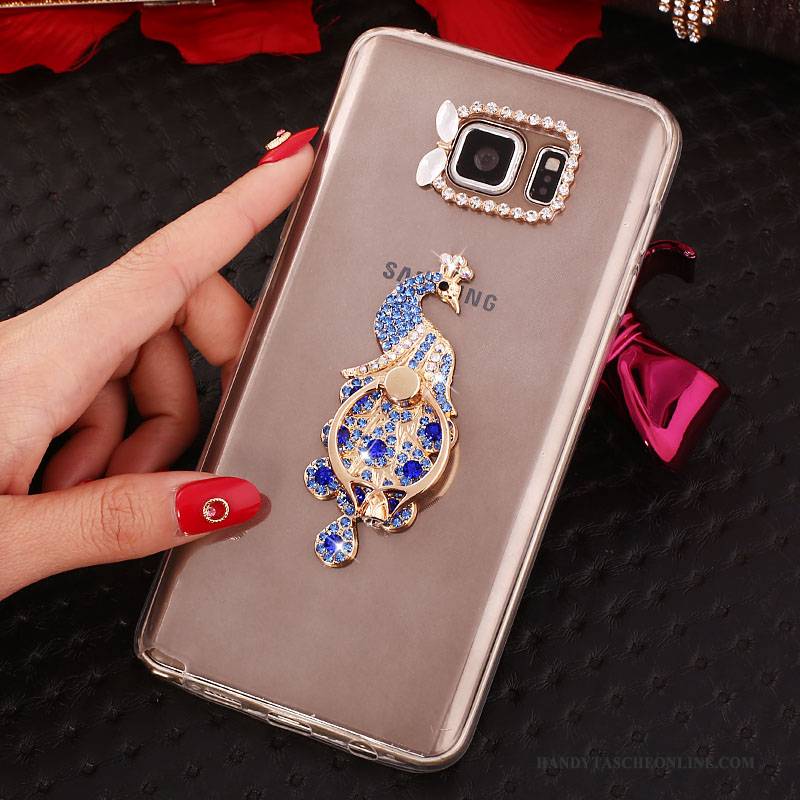 Hülle Samsung Galaxy Note 5 Strass Weiß, Case Samsung Galaxy Note 5 Schutz