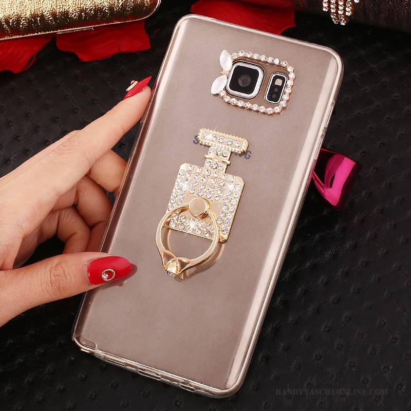 Hülle Samsung Galaxy Note 5 Strass Weiß, Case Samsung Galaxy Note 5 Schutz