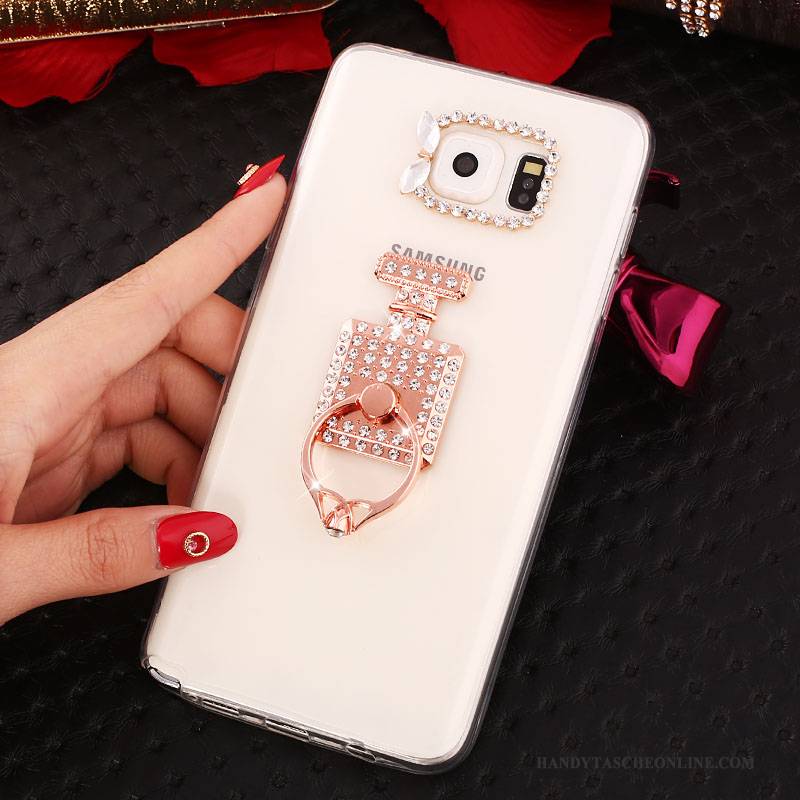 Hülle Samsung Galaxy Note 5 Strass Weiß, Case Samsung Galaxy Note 5 Schutz