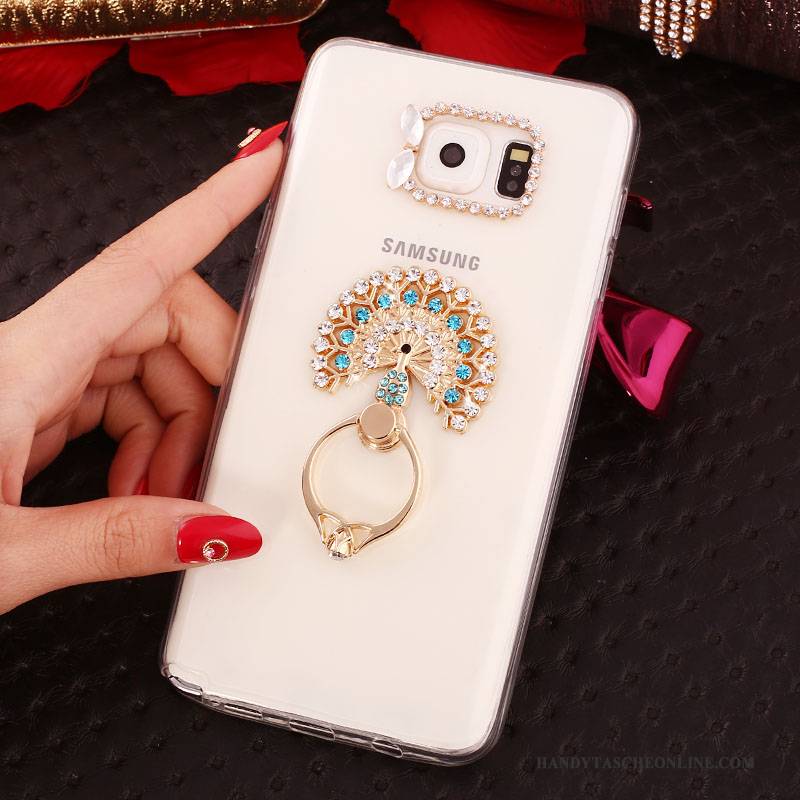 Hülle Samsung Galaxy Note 5 Strass Weiß, Case Samsung Galaxy Note 5 Schutz