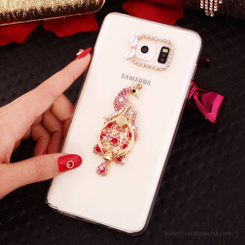 Hülle Samsung Galaxy Note 5 Strass Weiß, Case Samsung Galaxy Note 5 Schutz