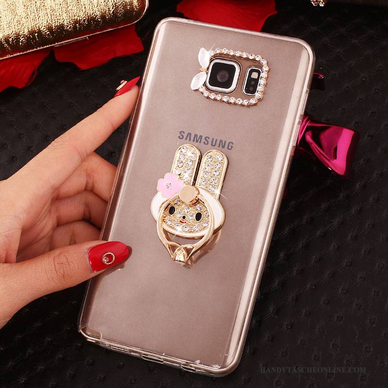 Hülle Samsung Galaxy Note 5 Strass Weiß, Case Samsung Galaxy Note 5 Schutz